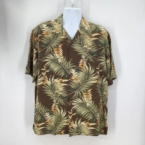 Caribbean Pure Silk Men’s Hawaiian Shirt